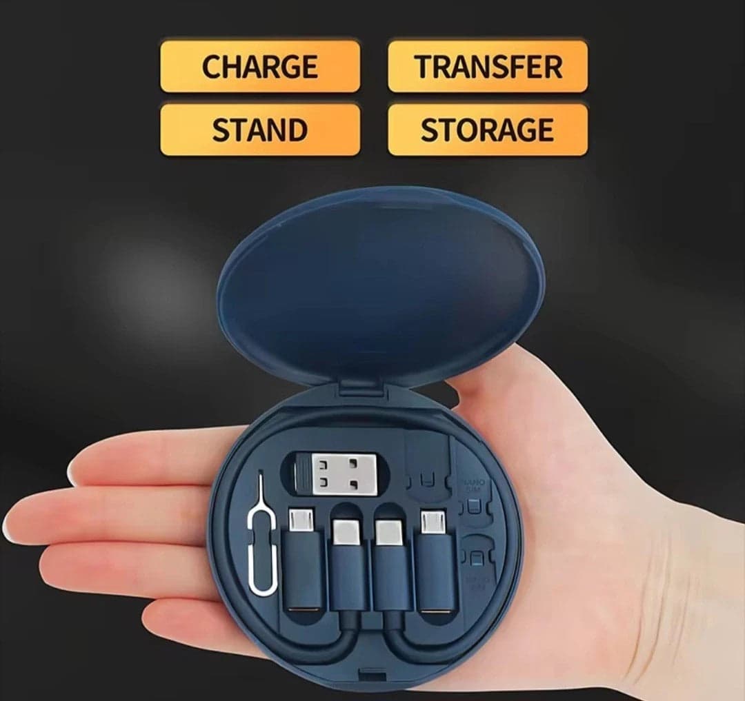 Multi USB Adapter Cable Kit, USB C Conversion Set USB A & Type C iPhone UK